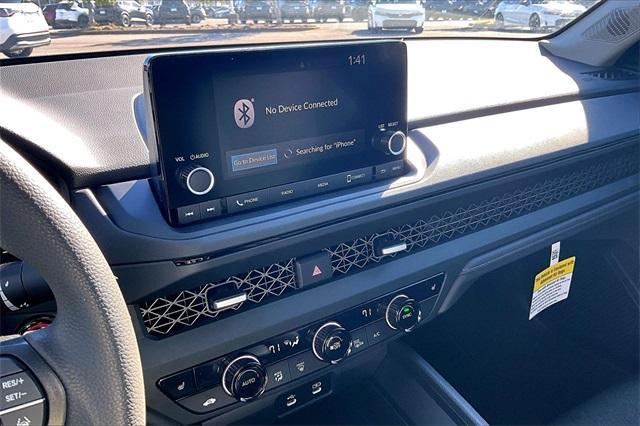 new 2025 Honda Accord car, priced at $32,165