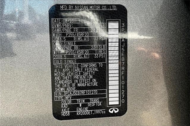 used 2024 INFINITI QX50 car, priced at $32,000