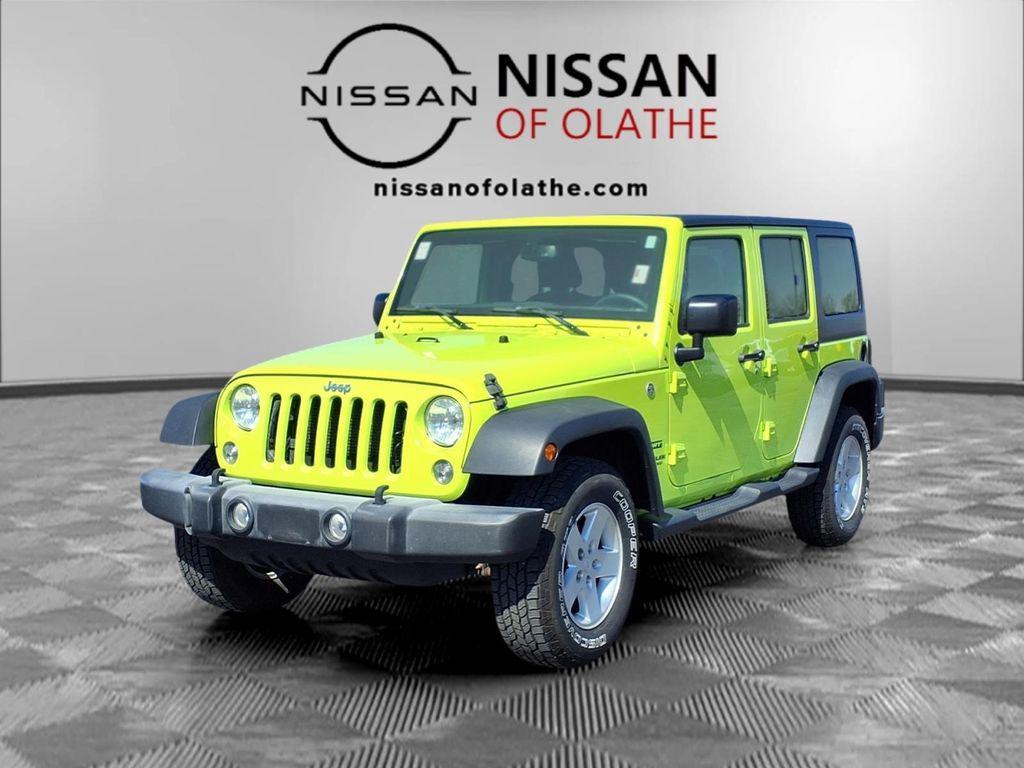 used 2017 Jeep Wrangler Unlimited car, priced at $19,723