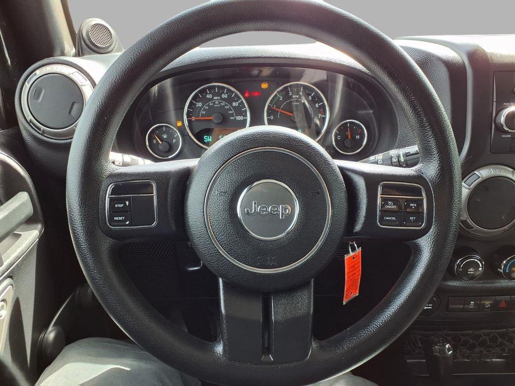 used 2014 Jeep Wrangler Unlimited car, priced at $13,649