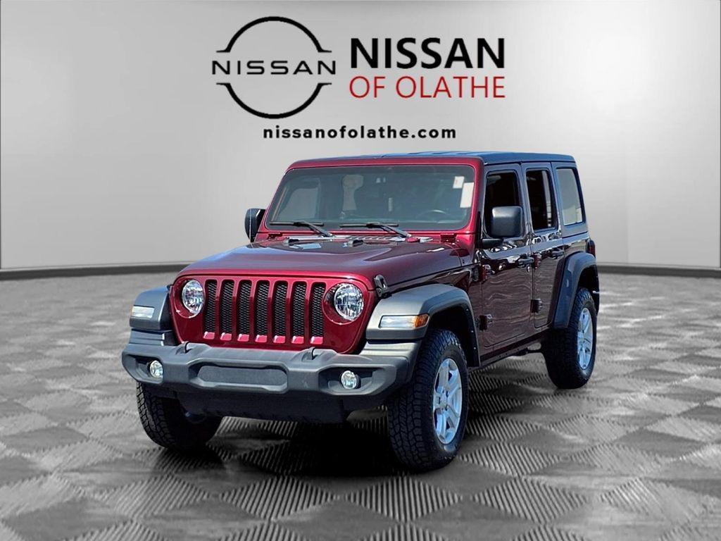 used 2021 Jeep Wrangler Unlimited car, priced at $26,199