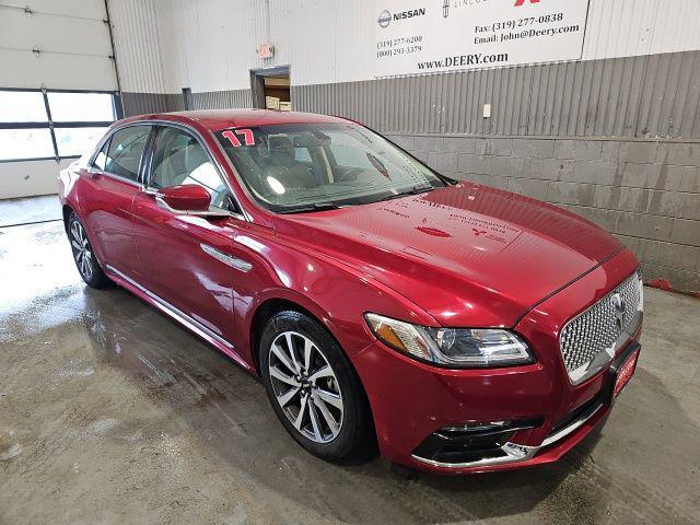 used 2017 Lincoln Continental car, priced at $15,899