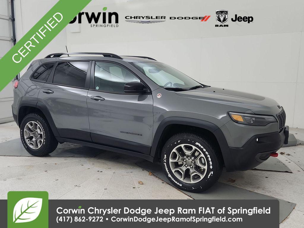 used 2022 Jeep Cherokee car, priced at $22,500