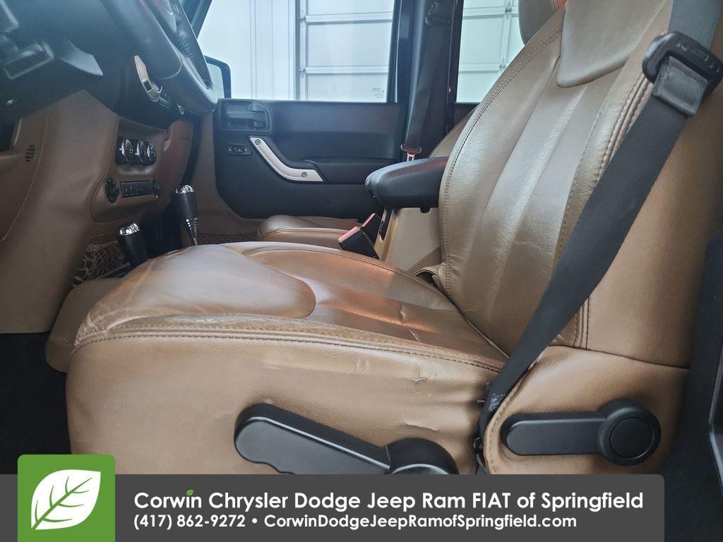 used 2014 Jeep Wrangler Unlimited car, priced at $18,500