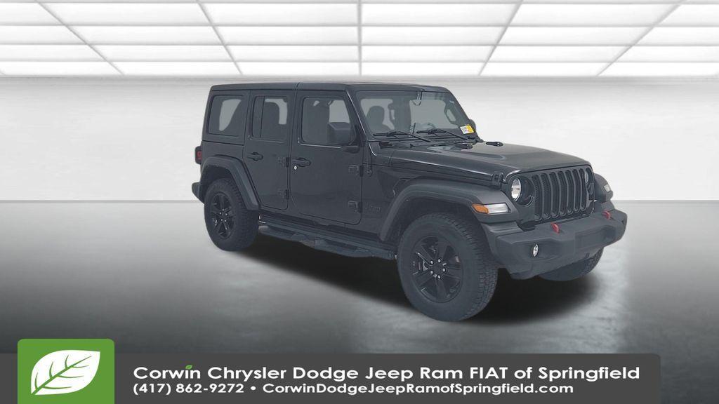 used 2022 Jeep Wrangler Unlimited car, priced at $27,427