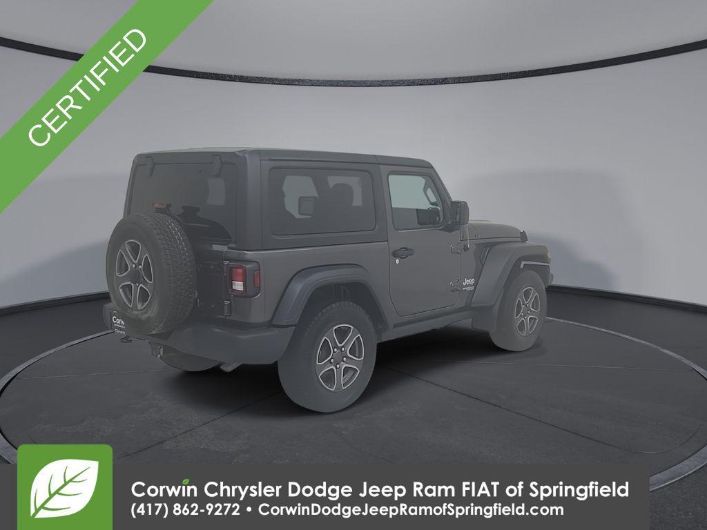 used 2019 Jeep Wrangler car, priced at $18,677