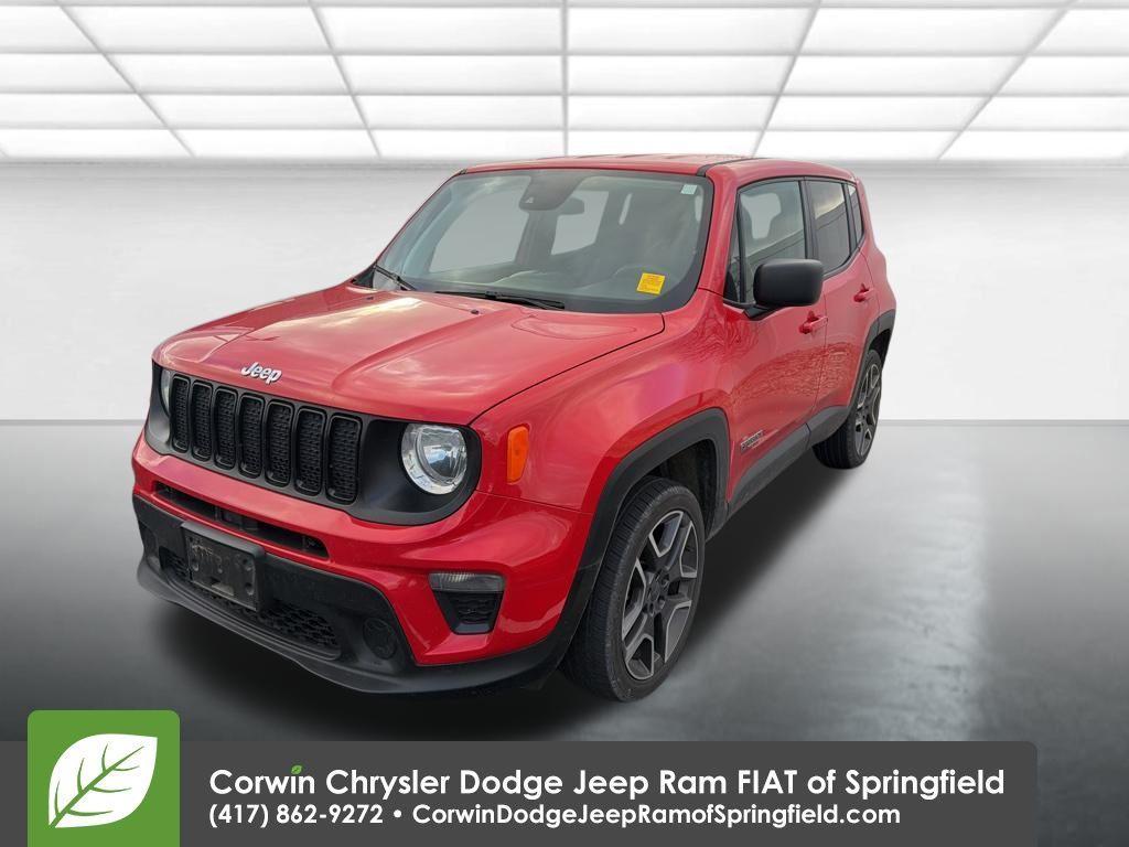 used 2021 Jeep Renegade car, priced at $16,000