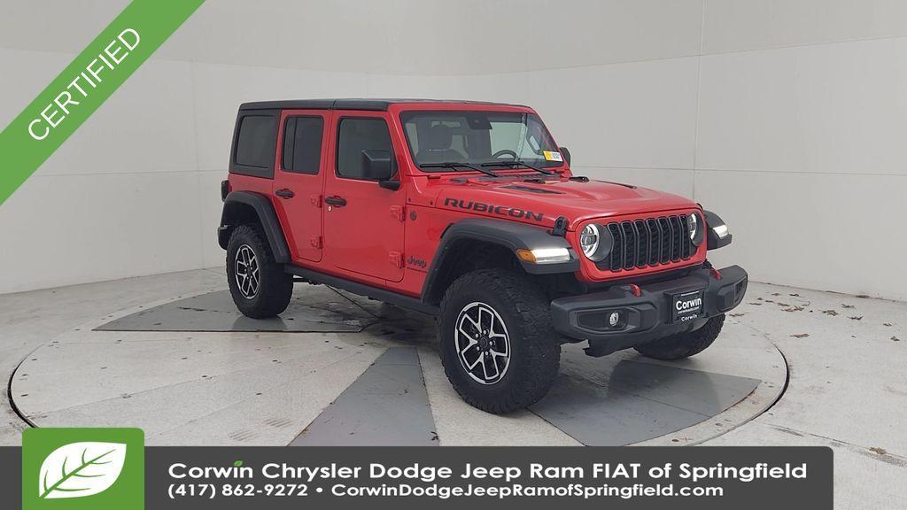 used 2024 Jeep Wrangler car, priced at $35,563