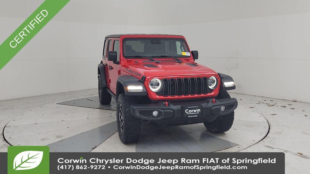 used 2024 Jeep Wrangler car, priced at $35,563