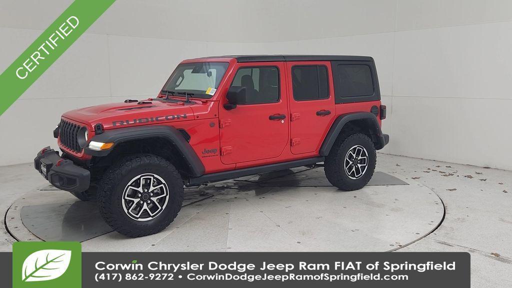 used 2024 Jeep Wrangler car, priced at $35,563