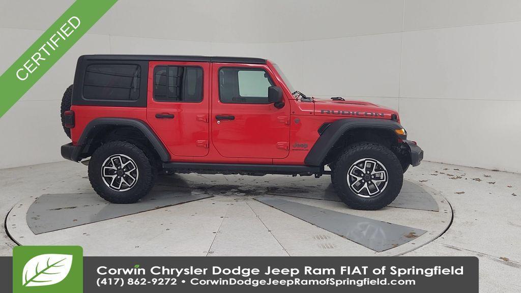 used 2024 Jeep Wrangler car, priced at $35,563