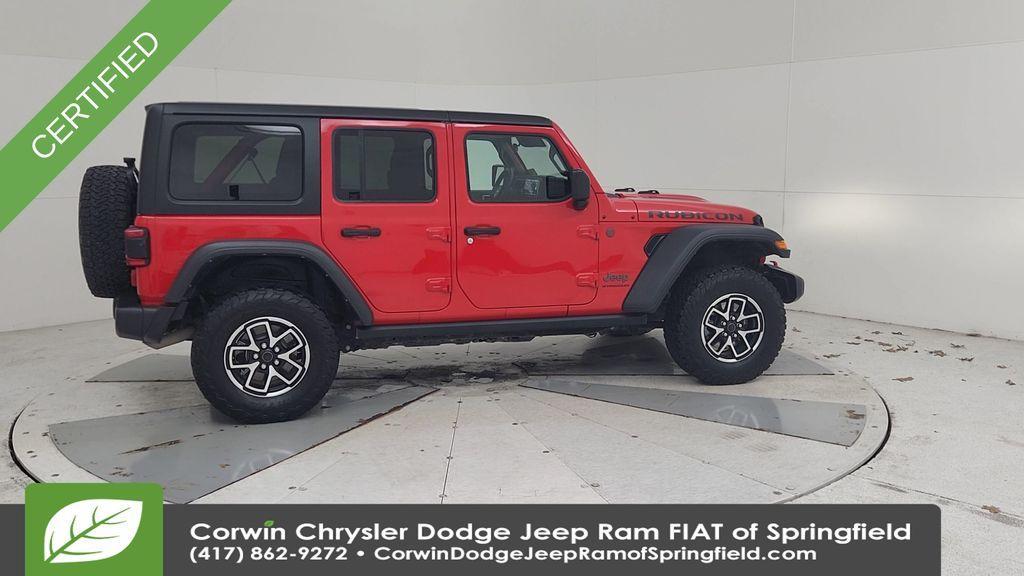 used 2024 Jeep Wrangler car, priced at $35,563