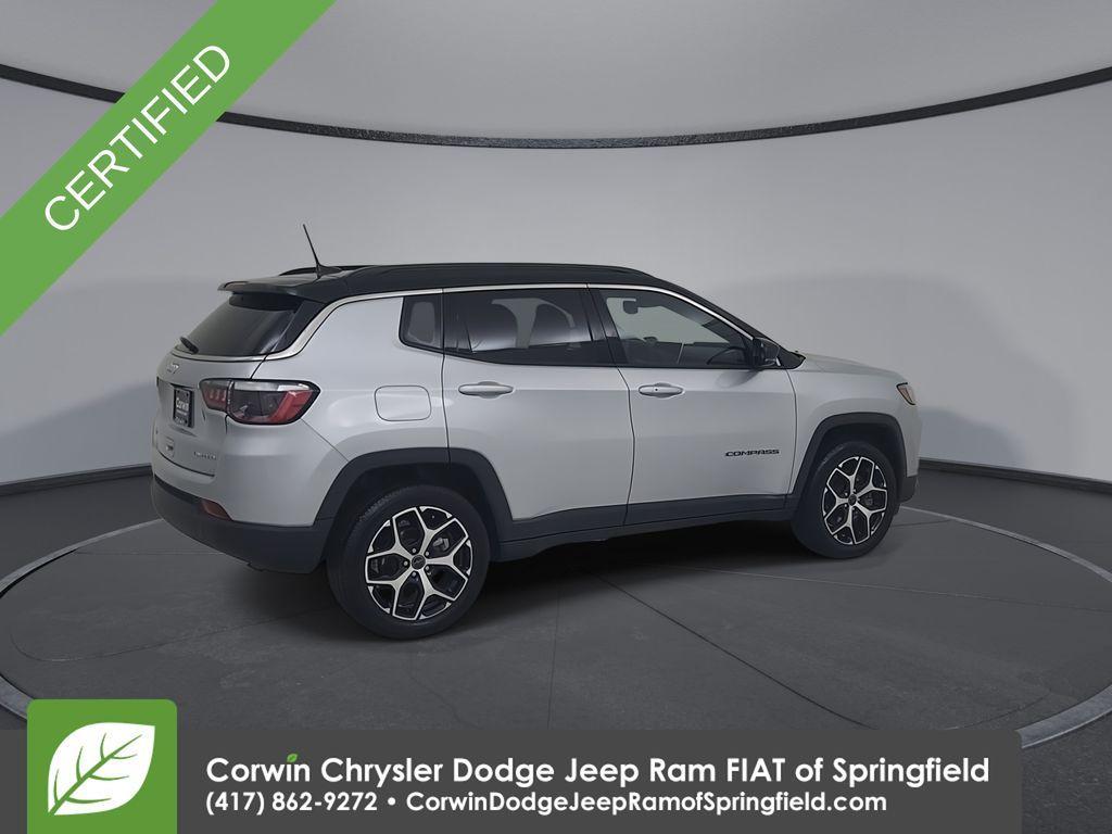 used 2025 Jeep Compass car, priced at $24,420
