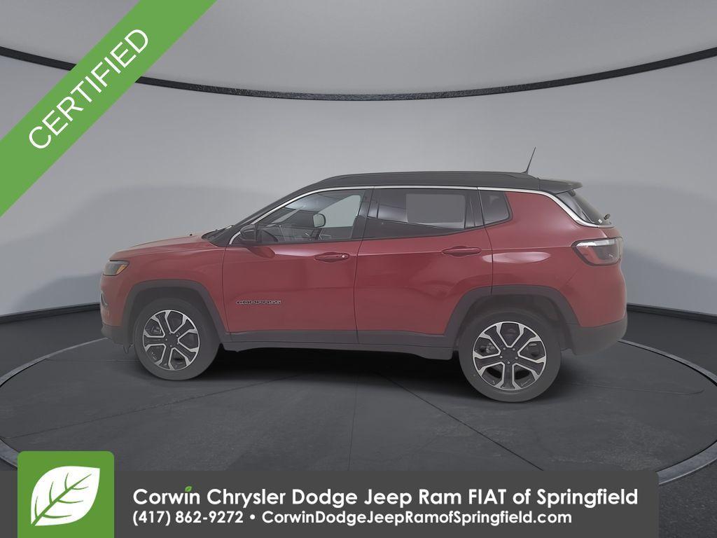 used 2024 Jeep Compass car, priced at $19,700