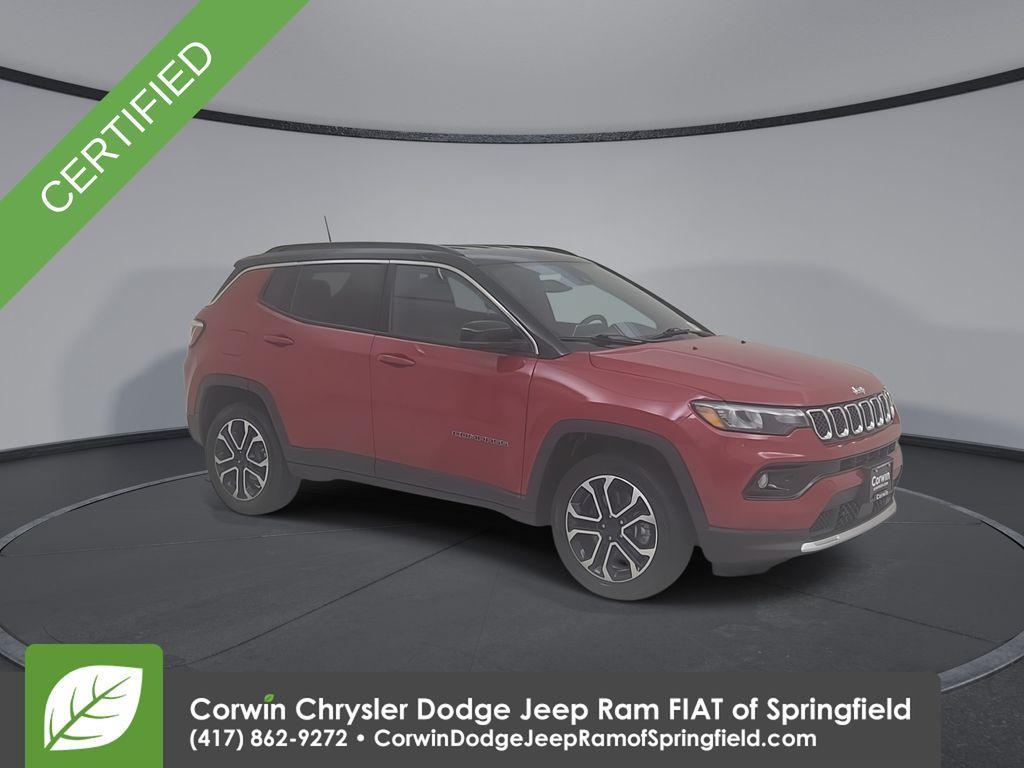 used 2024 Jeep Compass car, priced at $19,700