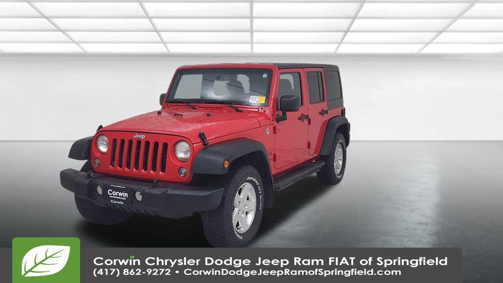 used 2015 Jeep Wrangler Unlimited car, priced at $11,500