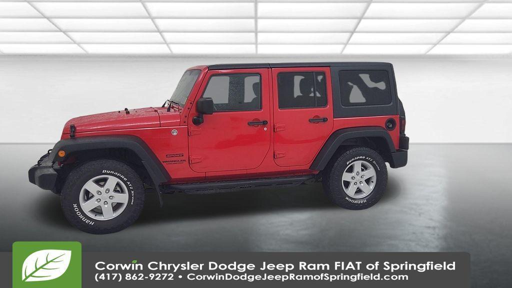 used 2015 Jeep Wrangler Unlimited car, priced at $11,500
