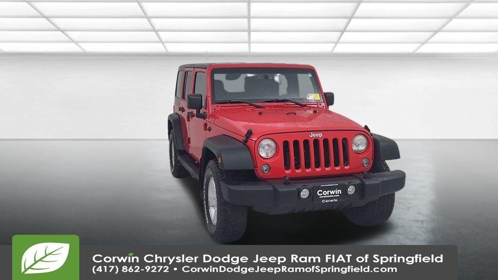 used 2015 Jeep Wrangler Unlimited car, priced at $11,500