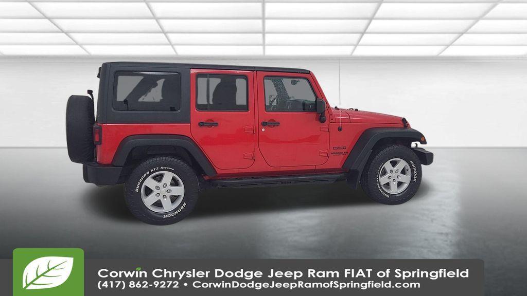 used 2015 Jeep Wrangler Unlimited car, priced at $11,500