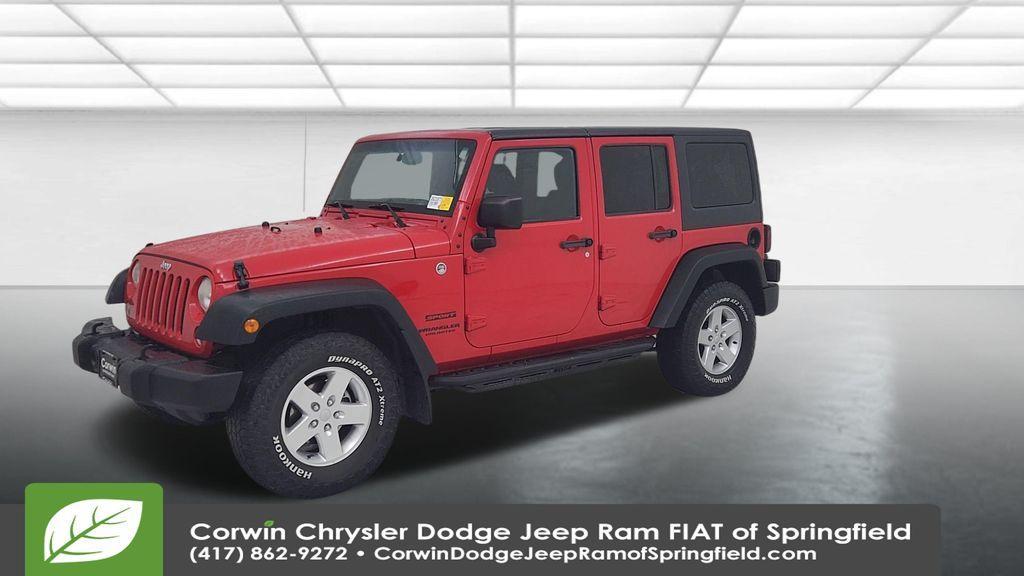 used 2015 Jeep Wrangler Unlimited car, priced at $11,500