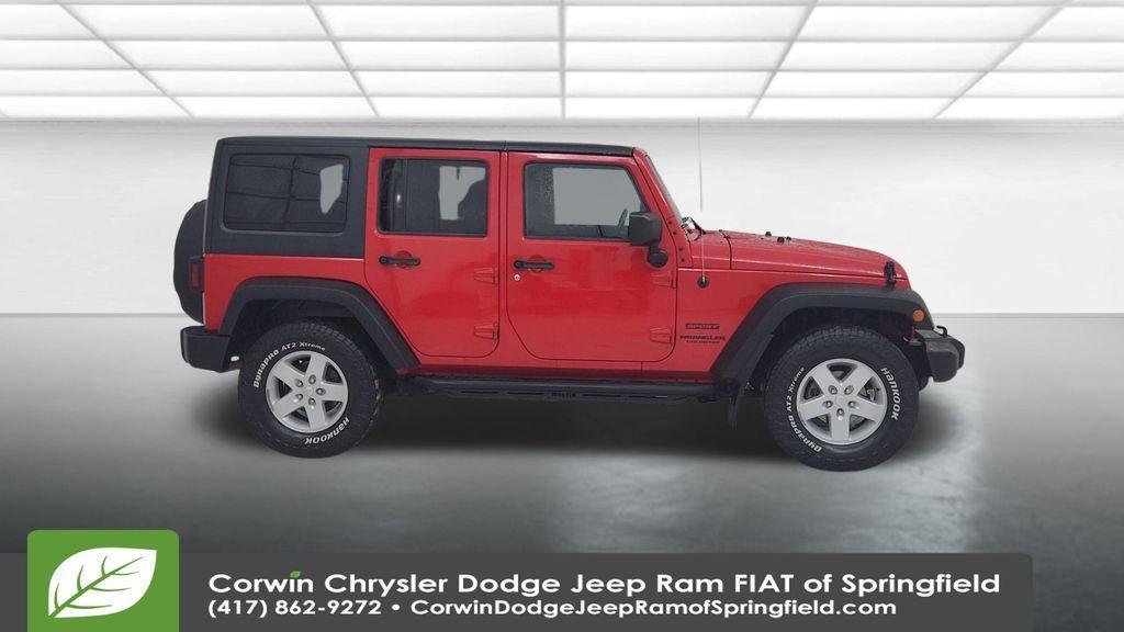 used 2015 Jeep Wrangler Unlimited car, priced at $11,500