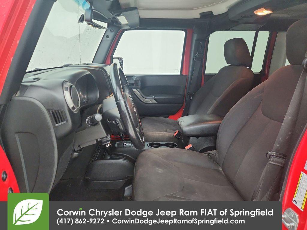 used 2015 Jeep Wrangler Unlimited car, priced at $11,500
