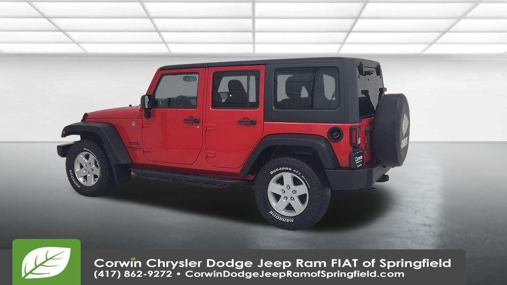 used 2015 Jeep Wrangler Unlimited car, priced at $11,500