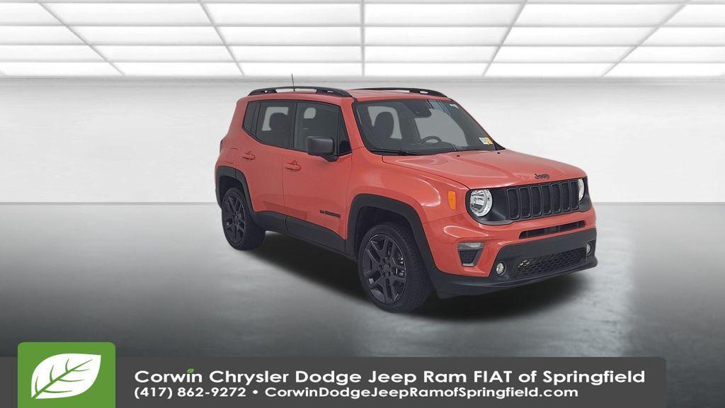 used 2021 Jeep Renegade car, priced at $17,534