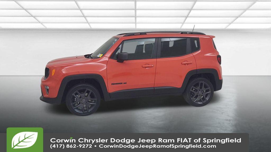 used 2021 Jeep Renegade car, priced at $17,534