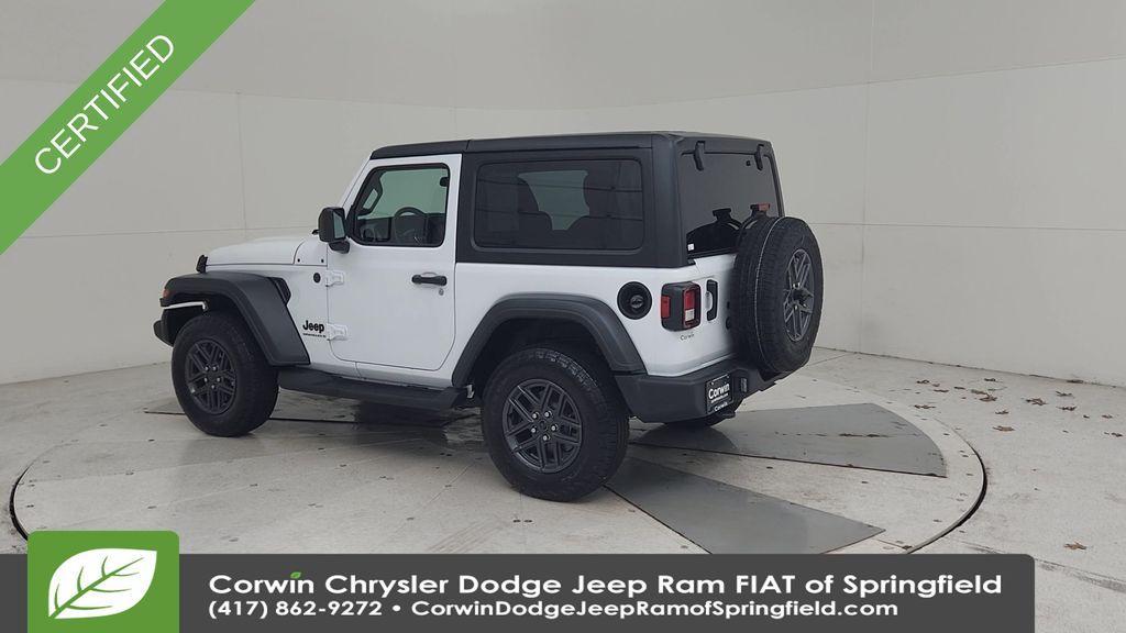 used 2025 Jeep Wrangler car, priced at $29,698