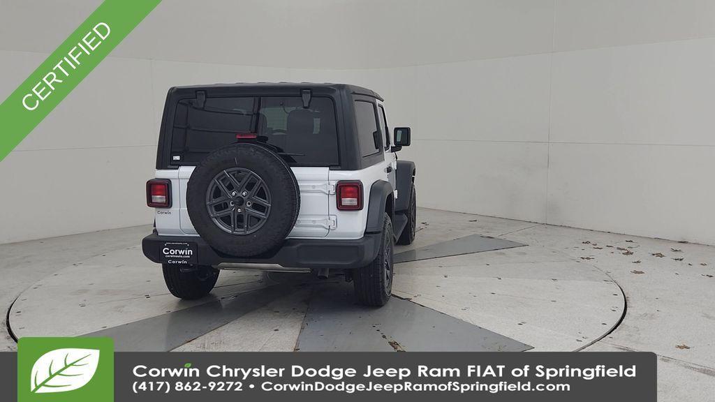 used 2025 Jeep Wrangler car, priced at $29,698