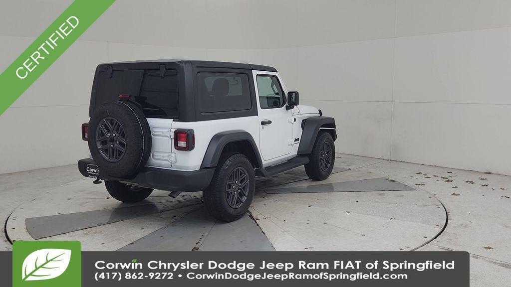 used 2025 Jeep Wrangler car, priced at $29,698