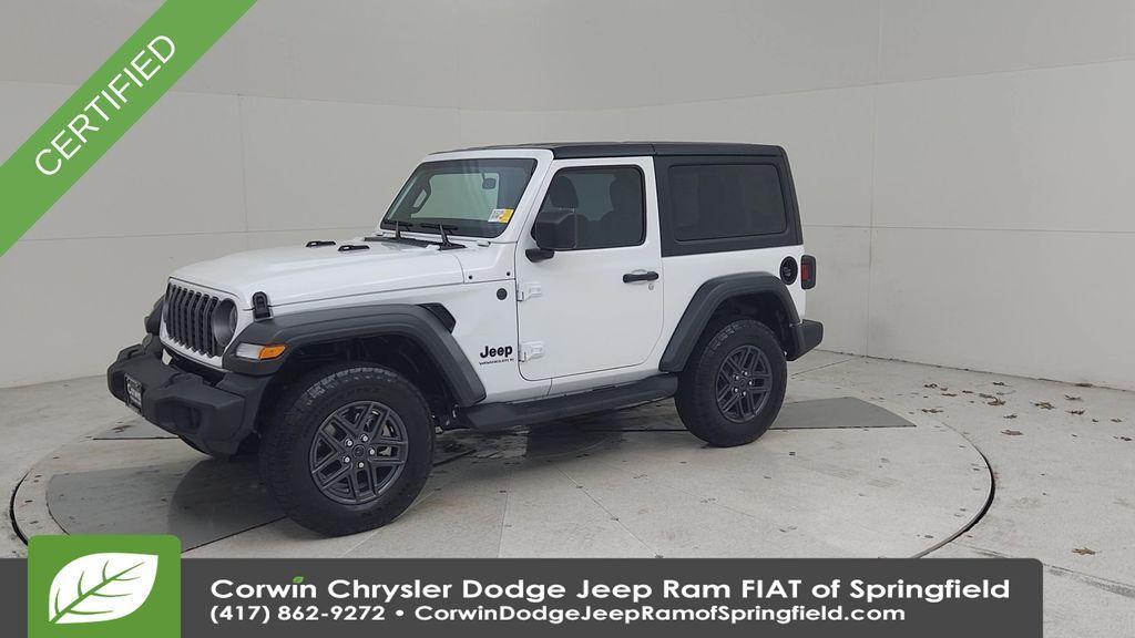 used 2025 Jeep Wrangler car, priced at $29,698