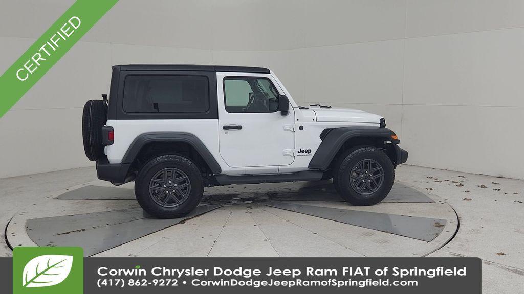 used 2025 Jeep Wrangler car, priced at $29,698