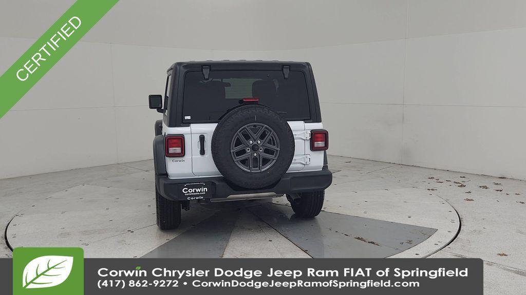 used 2025 Jeep Wrangler car, priced at $29,698