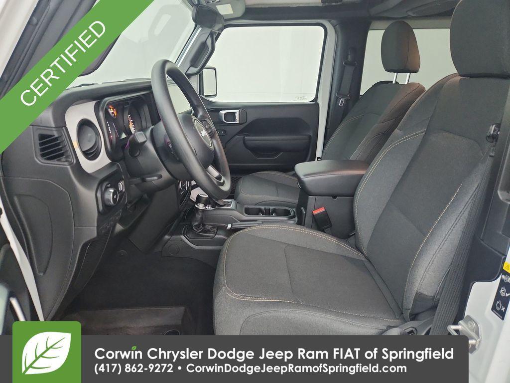 used 2025 Jeep Wrangler car, priced at $29,698