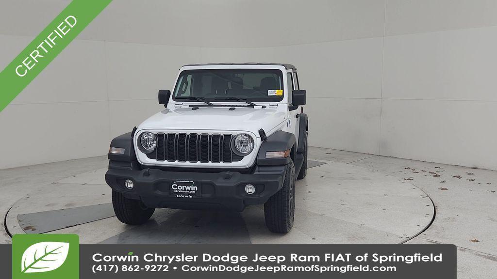 used 2025 Jeep Wrangler car, priced at $29,698