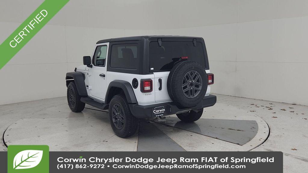 used 2025 Jeep Wrangler car, priced at $29,698