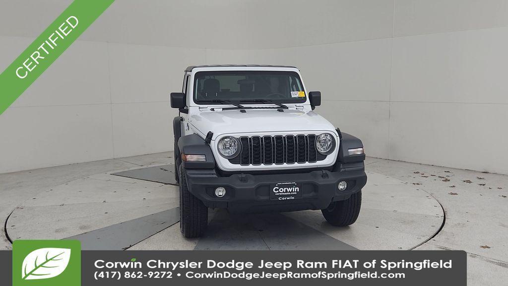 used 2025 Jeep Wrangler car, priced at $29,698