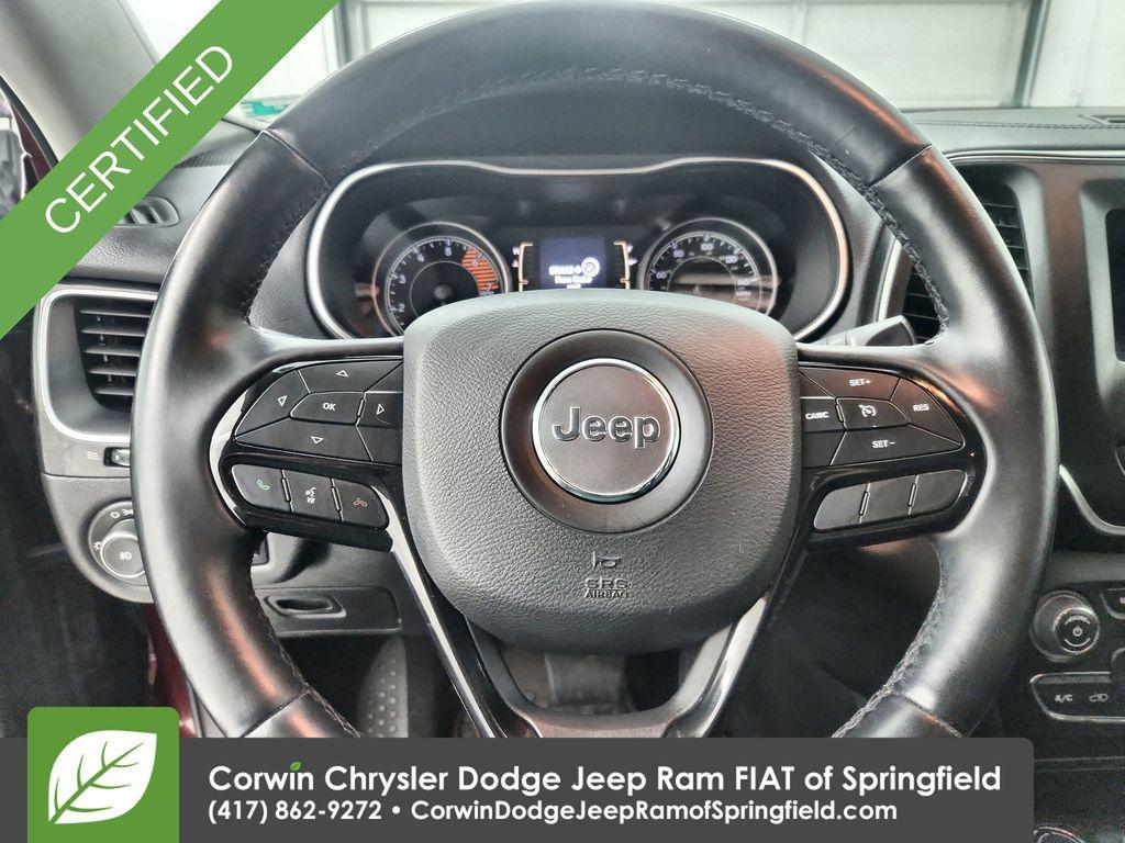 used 2019 Jeep Cherokee car, priced at $14,449
