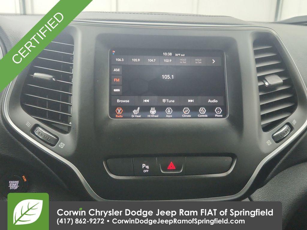 used 2019 Jeep Cherokee car, priced at $14,449