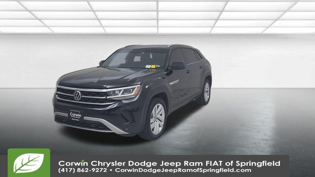 used 2021 Volkswagen Atlas Cross Sport car, priced at $17,500