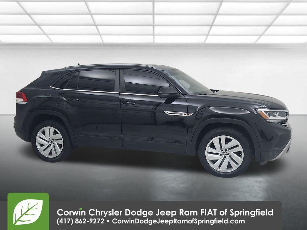 used 2021 Volkswagen Atlas Cross Sport car, priced at $17,500