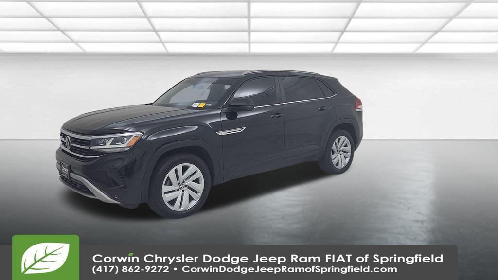 used 2021 Volkswagen Atlas Cross Sport car, priced at $17,500