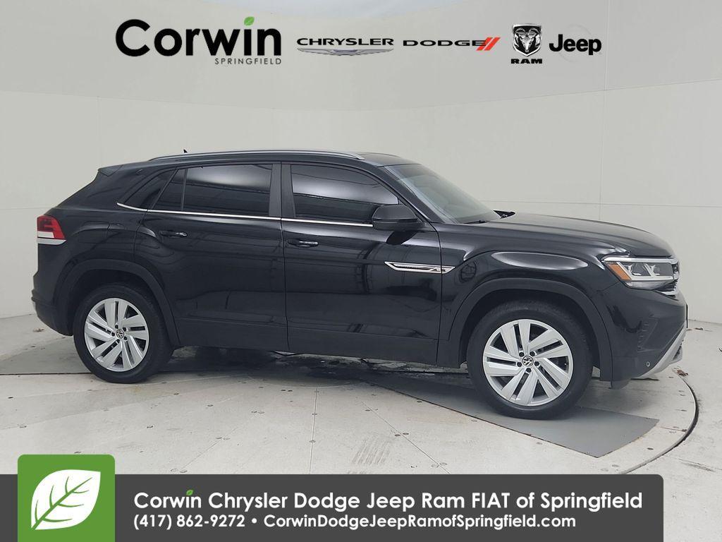 used 2021 Volkswagen Atlas Cross Sport car, priced at $17,500