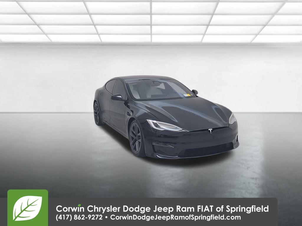 used 2021 Tesla Model S car, priced at $54,000