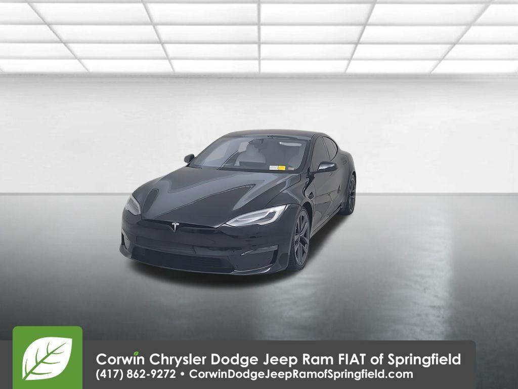 used 2021 Tesla Model S car, priced at $54,000