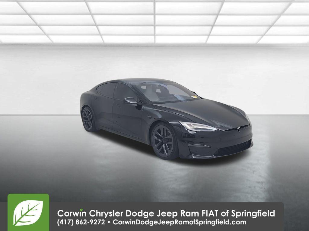 used 2021 Tesla Model S car, priced at $54,000