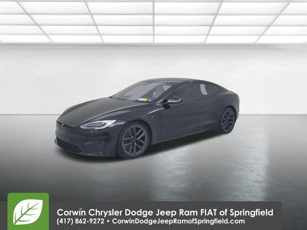 used 2021 Tesla Model S car, priced at $54,000
