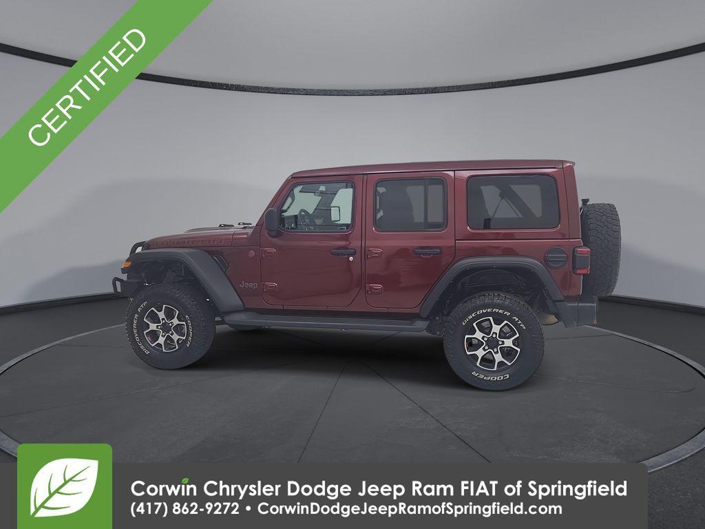 used 2021 Jeep Wrangler Unlimited car, priced at $29,500
